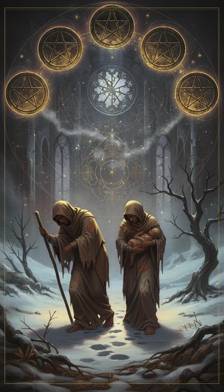 Five of Pentacles