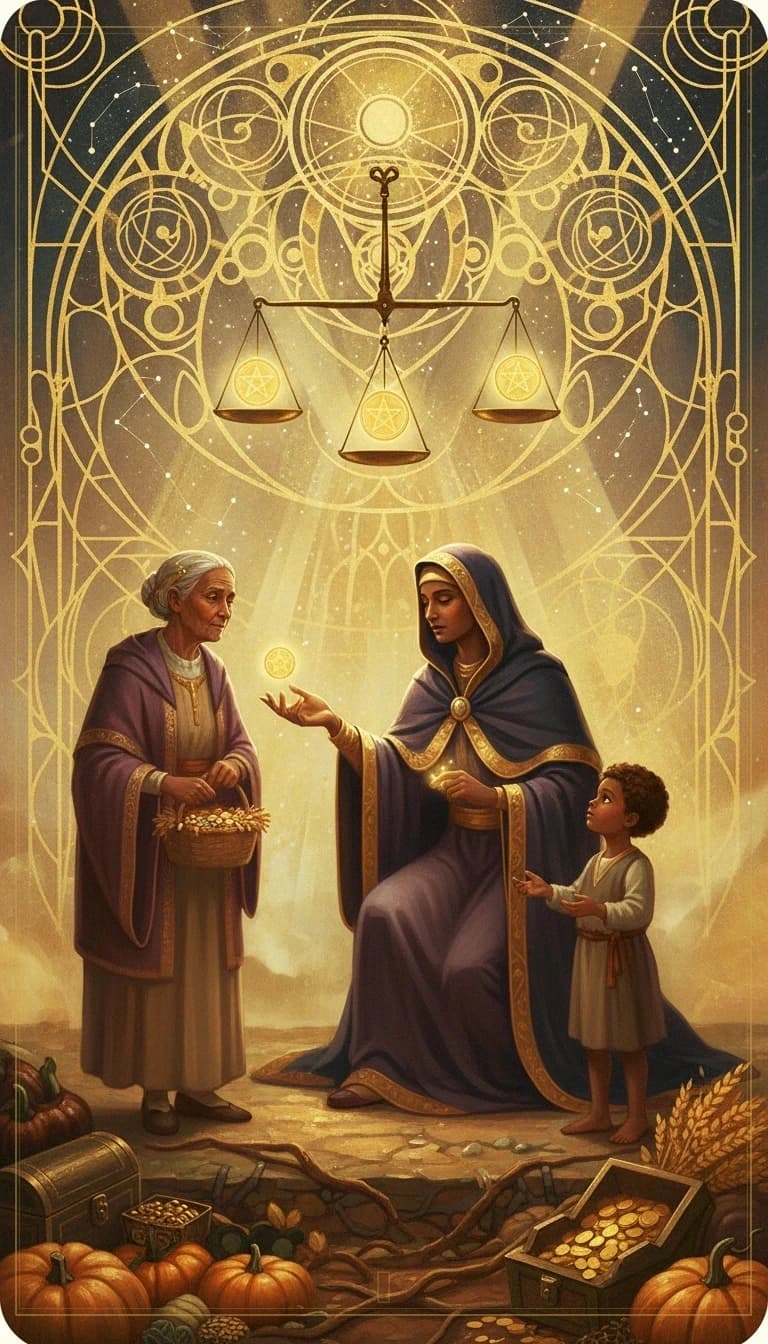 Six of Pentacles