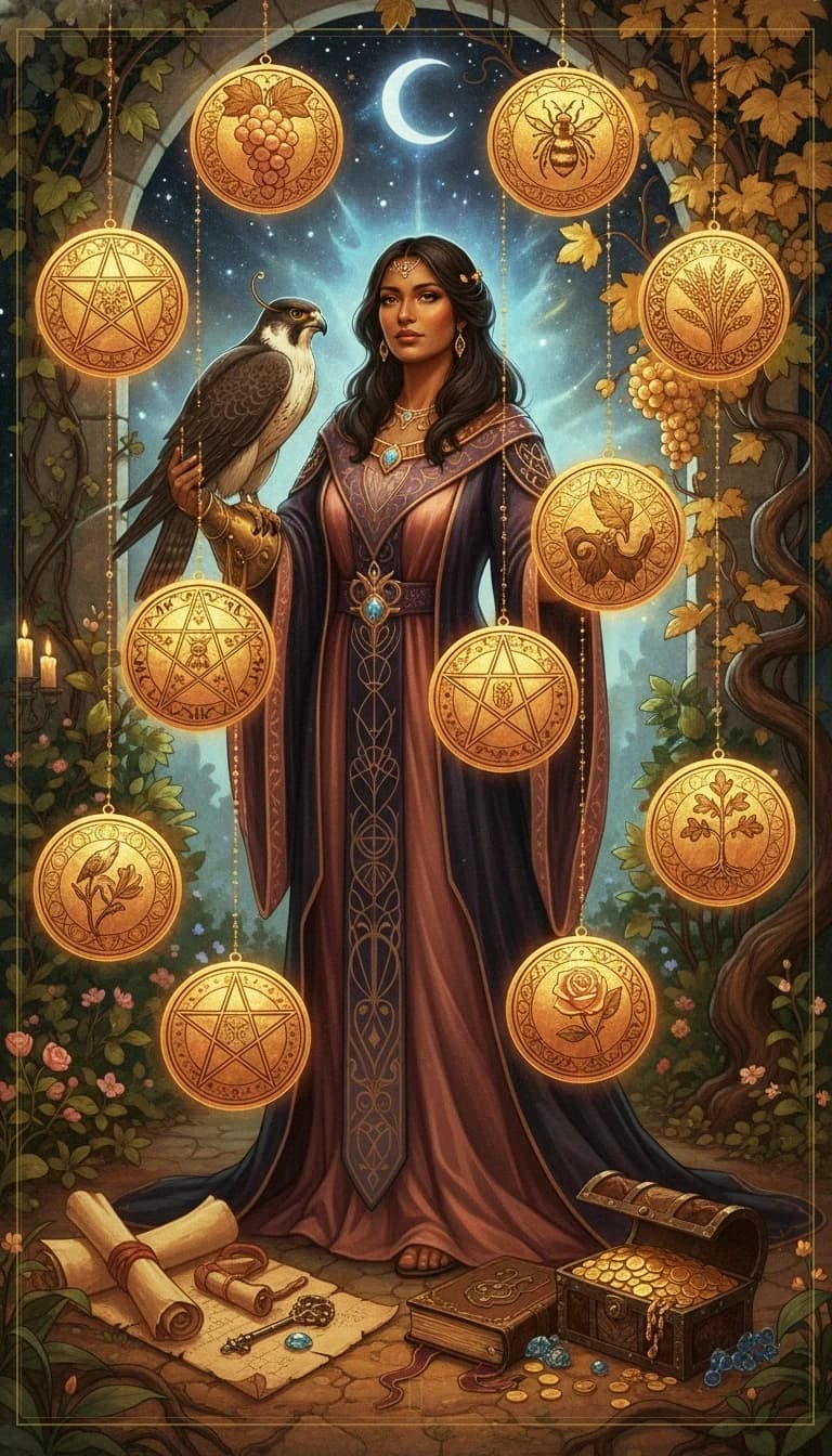 Nine of Pentacles