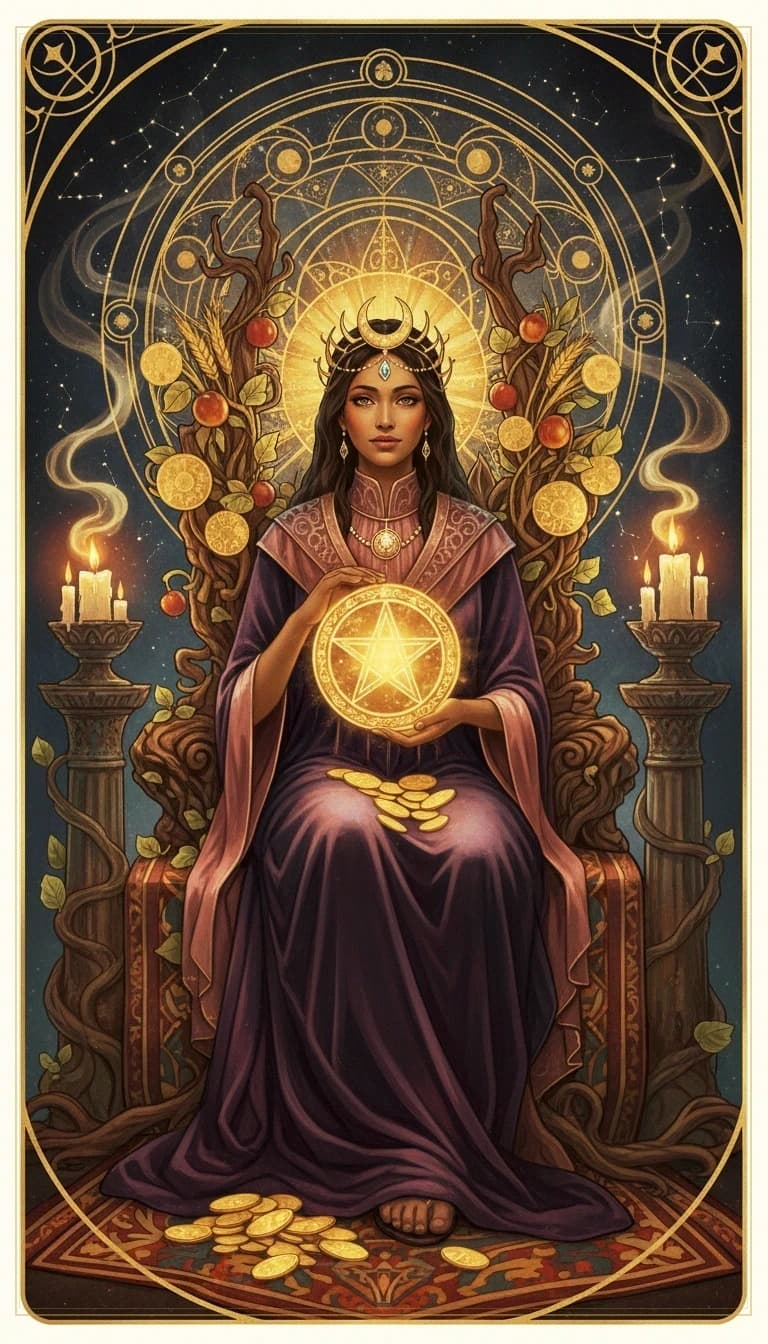 Queen of Pentacles