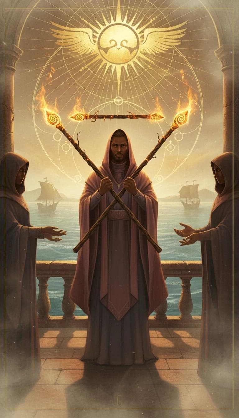 Three of Wands